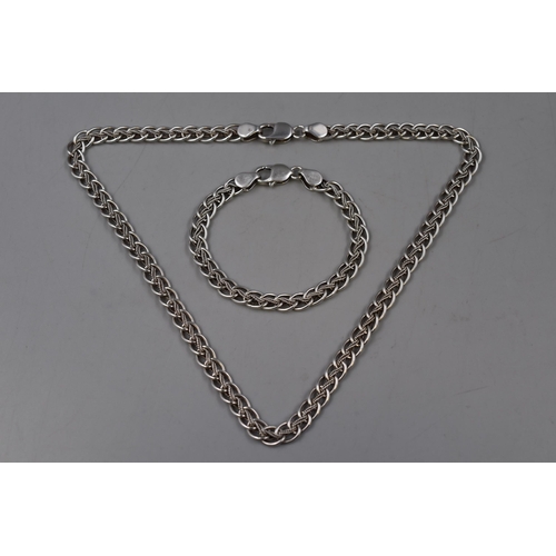 93 - A 925. Silver Necklace (18