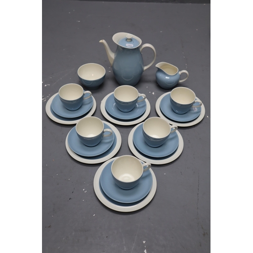 415 - Stunning 45 Piece Wedgwood 1950's 'Summer Sky' Dinner Service which comprises of Six each of Dinner ... 