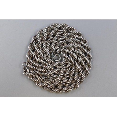 103 - Sterling Silver 925 5mm Wide 17