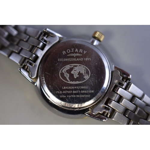 115 - Rotary of Switzerland Ladies Quartz Watch