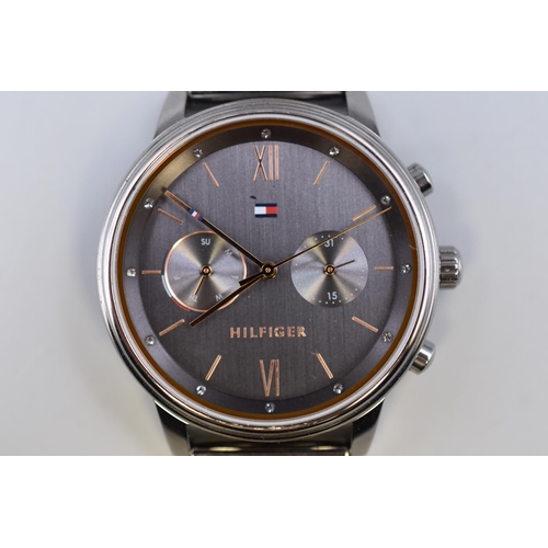 124 - A Designer Tommy Hilfiger Blake Chronograph Quartz Watch