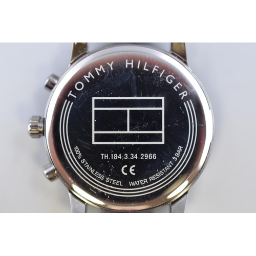 124 - A Designer Tommy Hilfiger Blake Chronograph Quartz Watch