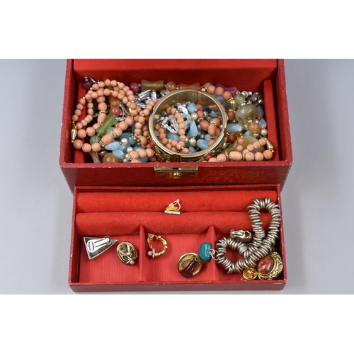 520 - Jewellery Box Full of Unsorted Jewellery