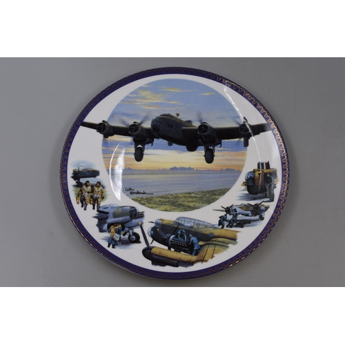 529 - Selection of 6 Fine China Cabinet Collectors Plates featuring Royal Doulton Spitfire Coming Home, an... 