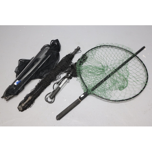 681 - Selection of four Landing Nets