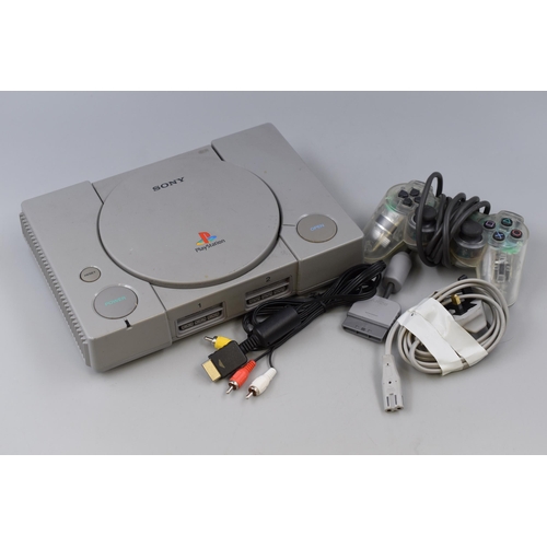 601 - Sony Playstation with Control Unit, and Power Lead