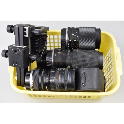 210 - Mixed Selection of Camera Lenses