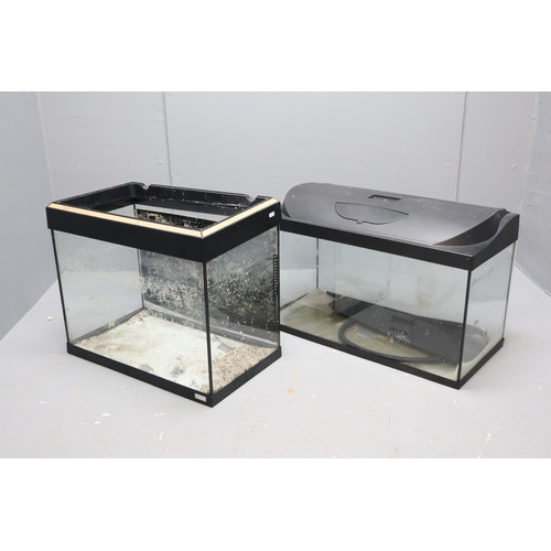 751 - Two Fish Tanks including Tetra and Fluval (Largest 29