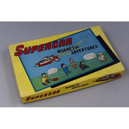 216 - Rare Vintage 1962 Gerry Andersons Supercar Magnetic Adventures Game Seems to be Complete and in Good... 