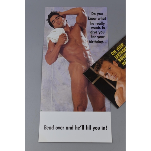 217 - A Selection of Ten Homo Erotic Greetings Cards