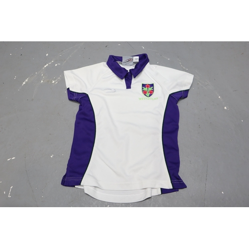 656 - Selection of Westholme School Uniform including Jumper, Sports Tops and Skort