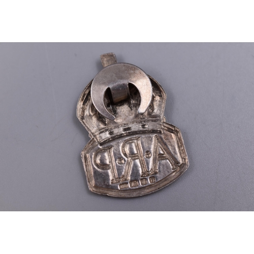 4 - Hallmarked London Silver ARP Badge