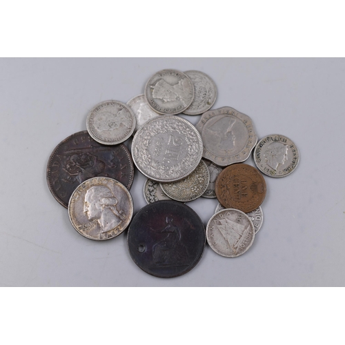 139 - Selection of World Wide Coinage including Silver