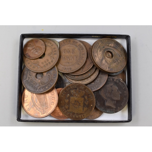 140 - Selection of Old Copper Coins