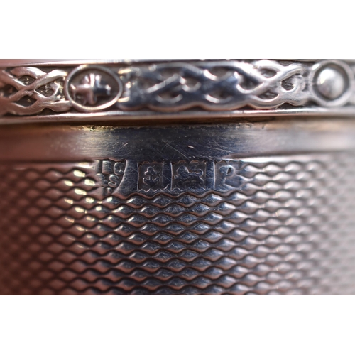 22 - Hallmarked Birmingham Silver Napkin Ring (31grams)