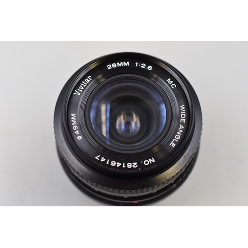 176 - Vivitar MC Wide Angle 28mm Lens