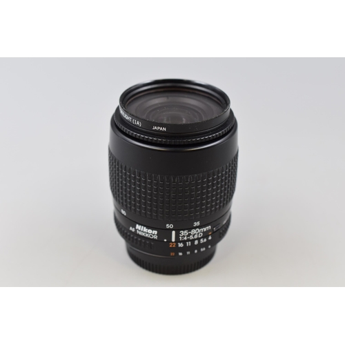 185 - Nikon AF Nikkor 28-80mm f/3.5-5.6D Lens