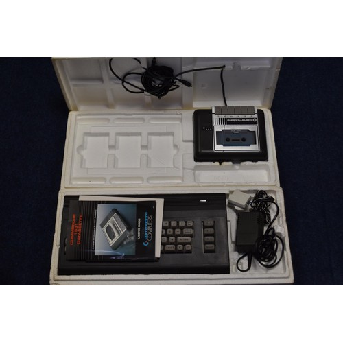 195 - Commodore 16 Starter Pack with keyboard, Cassette Unit, Booklet and Box