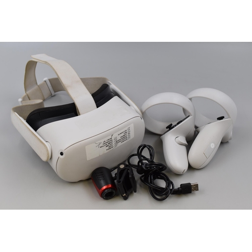488 - Meta Quest 2 All in One VR Head Set Untested