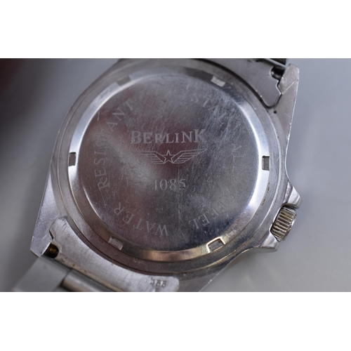 80 - Berlink Swiss Quartz Gents Watch (Working)