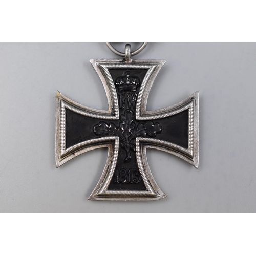 310 - Replica German Empire 1870 Iron Cross with Ribbon