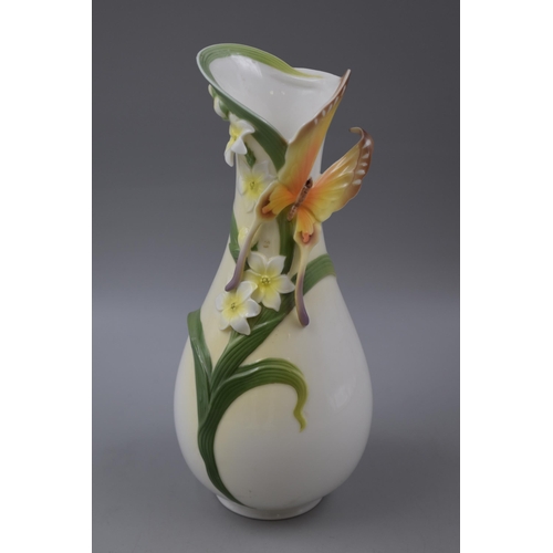 332 - Graff Porcelain Butterfly Vase (10