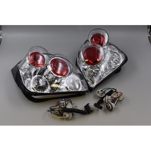 862 - Sonar Generation 3 Replacement for Fiesta 96 (MK4) Tail Light Chromed (New in Box)