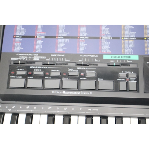 865 - Casio CT-680 Digital Reverb Tone Bank keyboard with many Features (untested item no power lead)