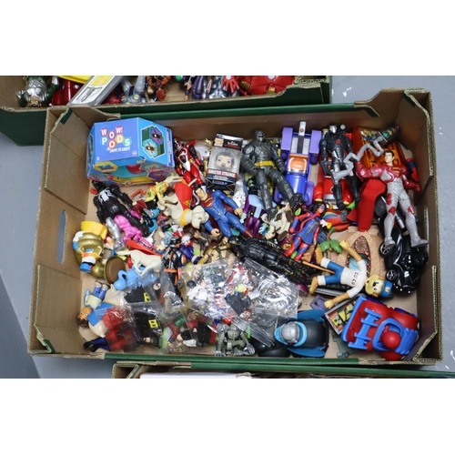 914 - Large Selection of Action Figures and Collectable Toys To Include DC Marvel, Harry Potter, Pop Figur... 