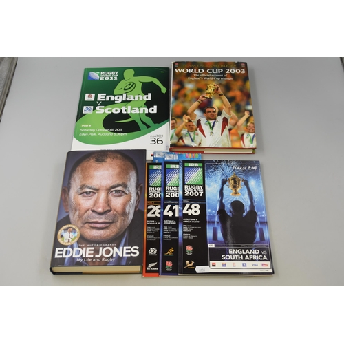 570 - Three 2007 World Cup Match Programmes (2 with Tickets) 2011 England v Scotland Match Programme, Worl... 