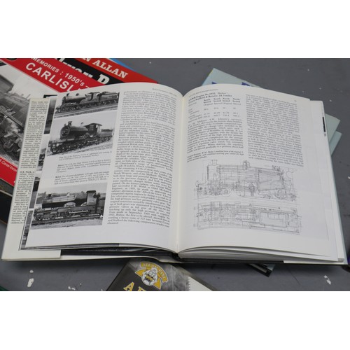 886 - A Selection of Steam/Locomotive Books To Include British Locomotives of the 20th Century, Locomotive... 