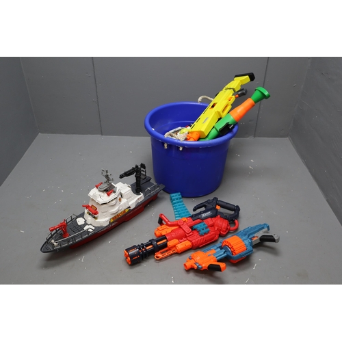 855 - Large Mixed Lot Including Mainly Nerf Guns and More