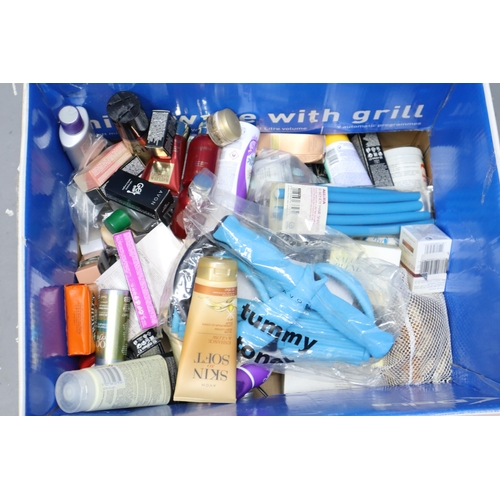 900 - Mixed Lot to include Selection of beauty products used and new, fake hair and hair related products ... 