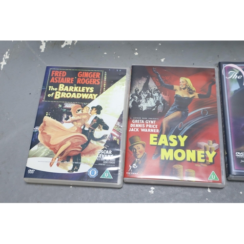 872 - Selection of DVDs Including Various Vintage Films and More