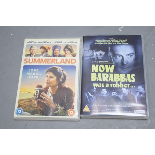 872 - Selection of DVDs Including Various Vintage Films and More