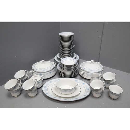 902 - Approx 71 pieces of Contemporary Noritake Blue Hill Dinner and Tea Sets including Tureens, Dinner Pl... 