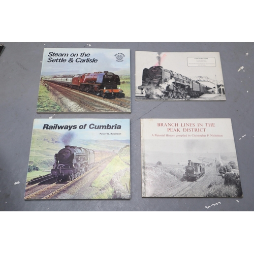 883 - A Selection of Train and Steam Related Books To Include British Railway Companies, Main Lines Across... 