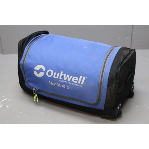 886 - ***NO POSTAGE*** Outwell Montana6 Large Tent (Unchecked)