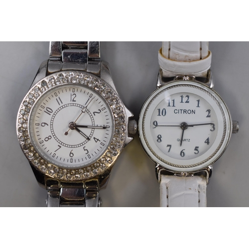 145 - Selection of Two Fashion Ladies Watches Including Citron and Next