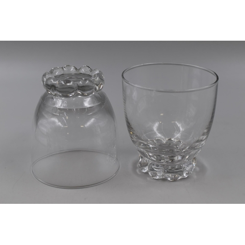 361 - Set of Six Anchor Hocking Berwick-Boppie Drinking Glasses