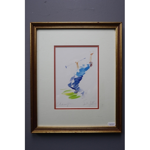 479 - Two Jake Sutton Limited Edition Signed Prints entitled The Champion and Driving Off (51 of 100) Larg... 