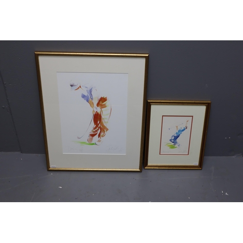 479 - Two Jake Sutton Limited Edition Signed Prints entitled The Champion and Driving Off (51 of 100) Larg... 