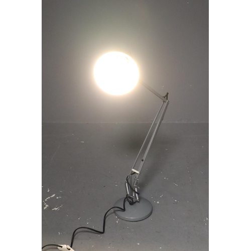 399 - Metal adjustable desk lamp (working when tested 34