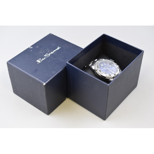 116 - Ben Sherman Quartz Gents Watch with Box (Working)