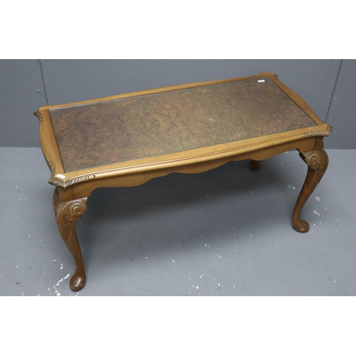 693 - Vintage Style Oak and Walnut Effect Coffee Table, 36