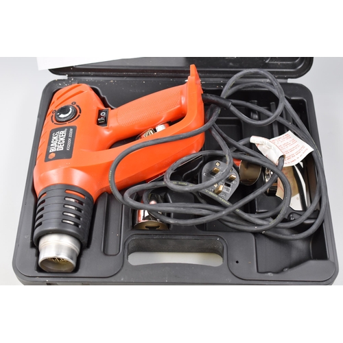 804 - Black and Decker Heat Gun Working When Tested