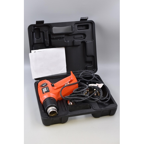 804 - Black and Decker Heat Gun Working When Tested