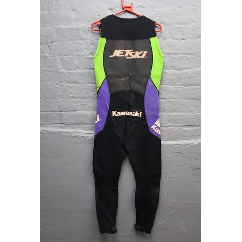 819 - A Kawasaki Mens Medium Jet Ski Wetsuit