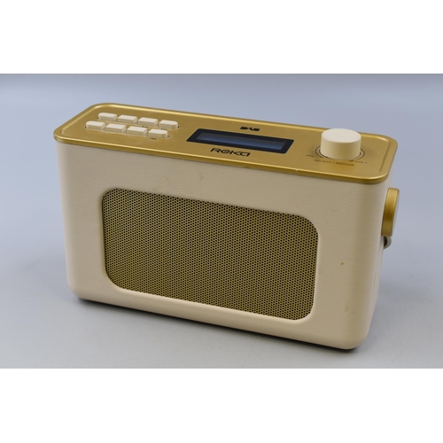 Reka Battery Operated DAB Radio (Working)