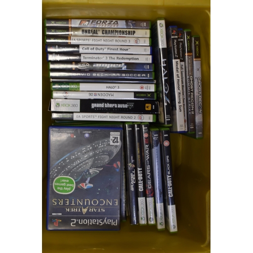 841 - A Selection of Video Games (Xbox, Xbox 360, And PlayStation 2). Includes Metal Gear Solid, Call of D... 